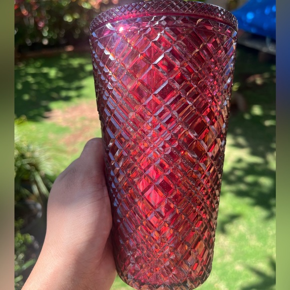 RED JEWELED STARBUCKS CUP - Picture 3 of 3